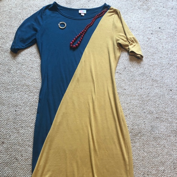 LulaRoe Julia dress size M - Picture 2 of 3